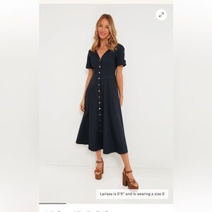 NWT Tuckernuck Kate Maxi Dress - Navy